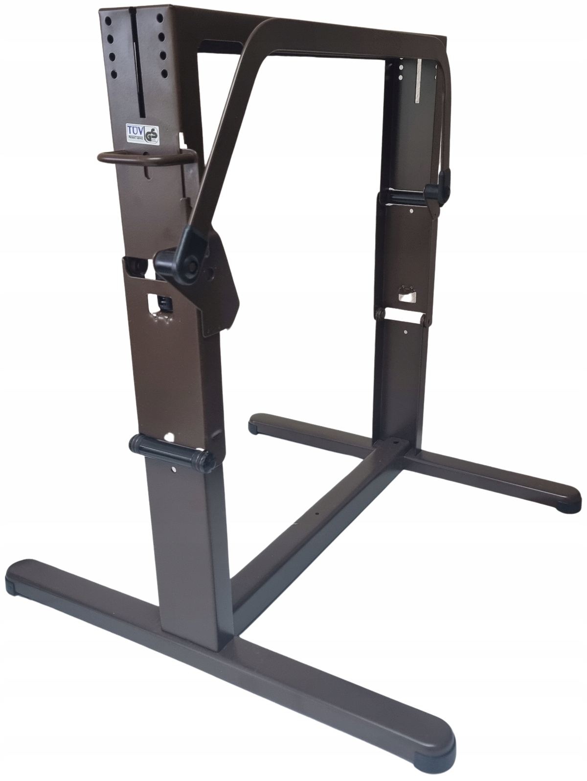 RAMA STOŁU PODNOSZONEGO DO KAMPERA PRZYCZEPY 60 cm BRĄZOWA OUTLET Marka Inna