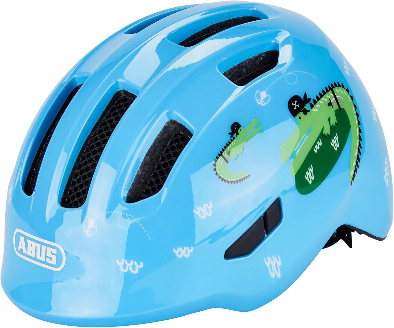 Kask Rowerowy Dziecięcy Abus Smiley 3.0 Niebieski 45-50 CM (s)