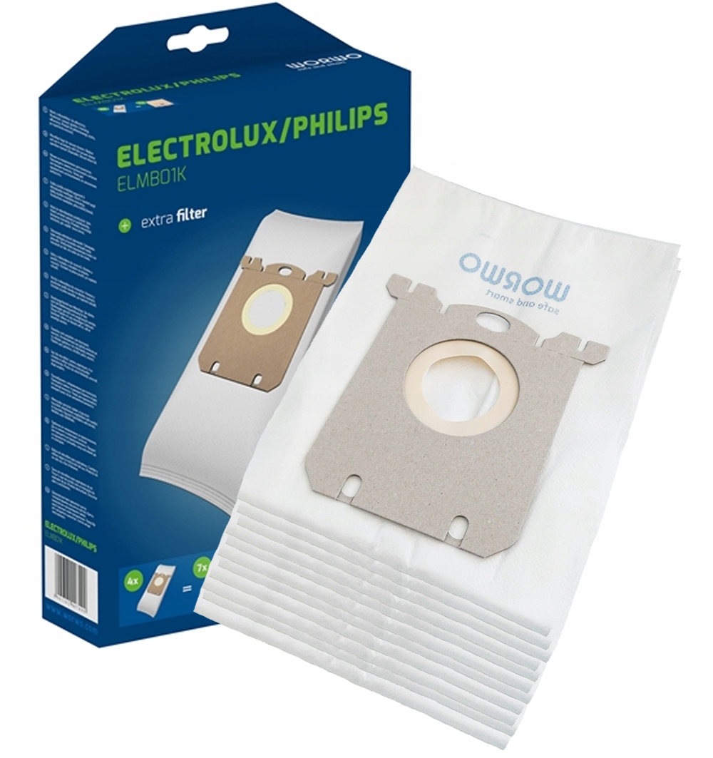 12x worki do odkurzacza ELECTROLUX ESSENSIO