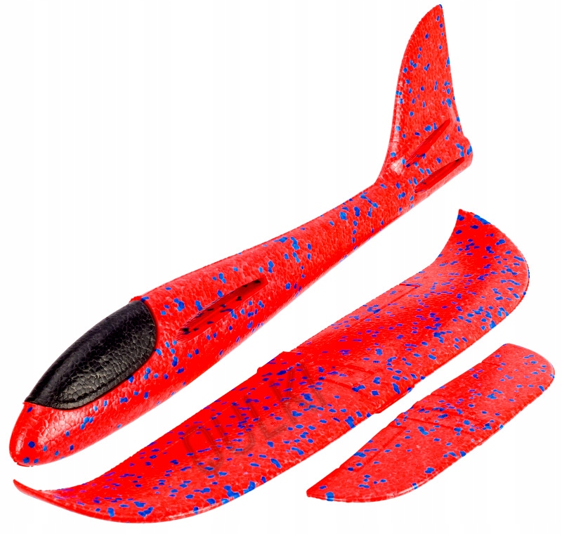 SAMOLOT STYROPIANOWY SZYBOWIEC RZUTKA DUŻY 47 CM Model samolot