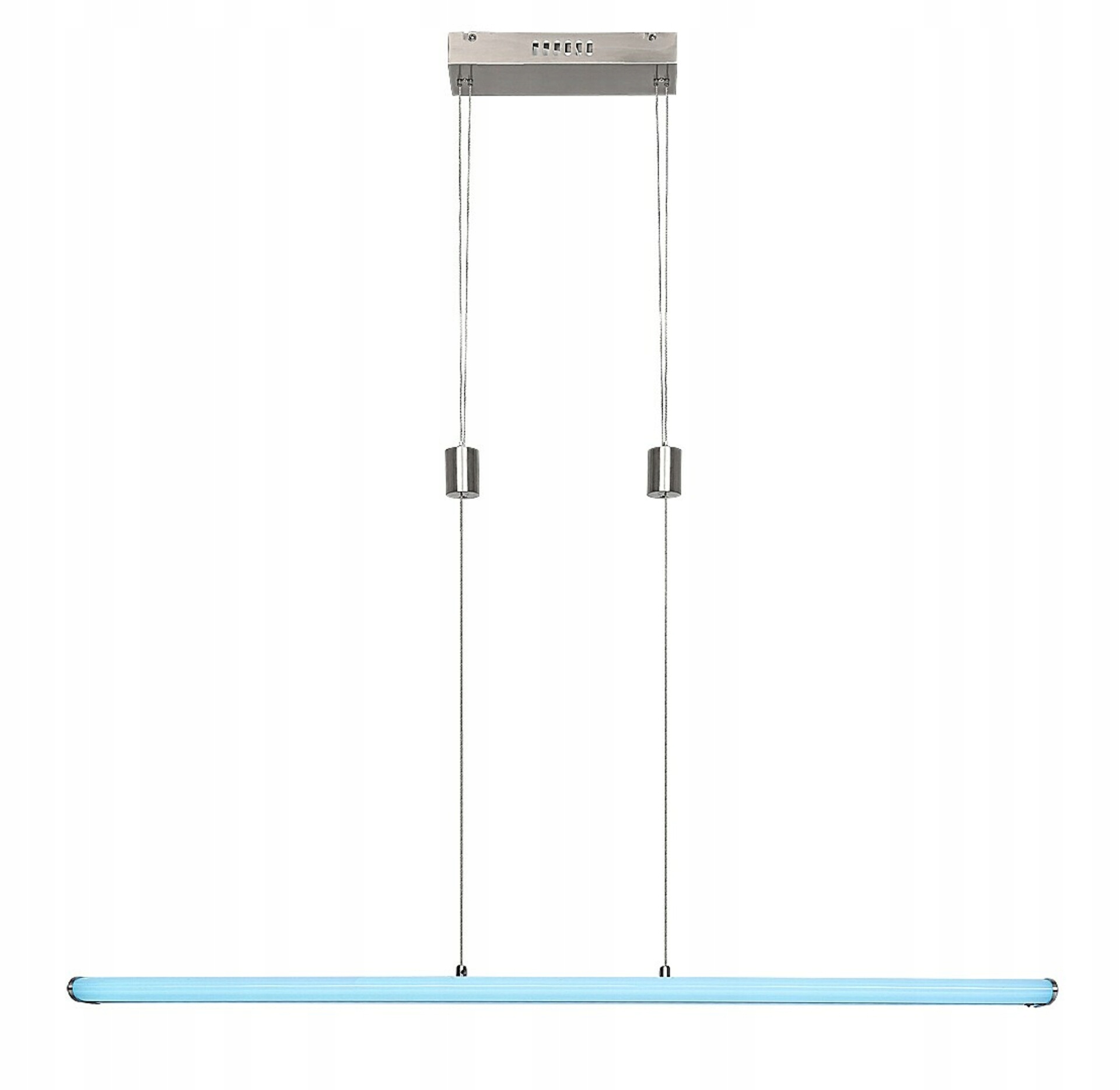 Závesné svietidlo Rabalux Temperius Led 24W Rgb DIM, Wi-Fi, chróm/biele