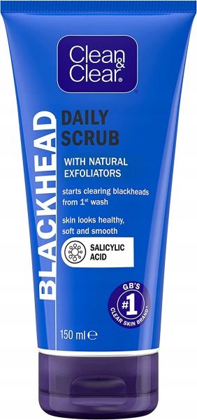 Clean&Clear BLACKHEAD SCRUB Przeciw Wągrom 150 9807