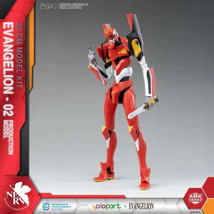 Evangelion Eva-02 Amk Modelářský set 20 cm