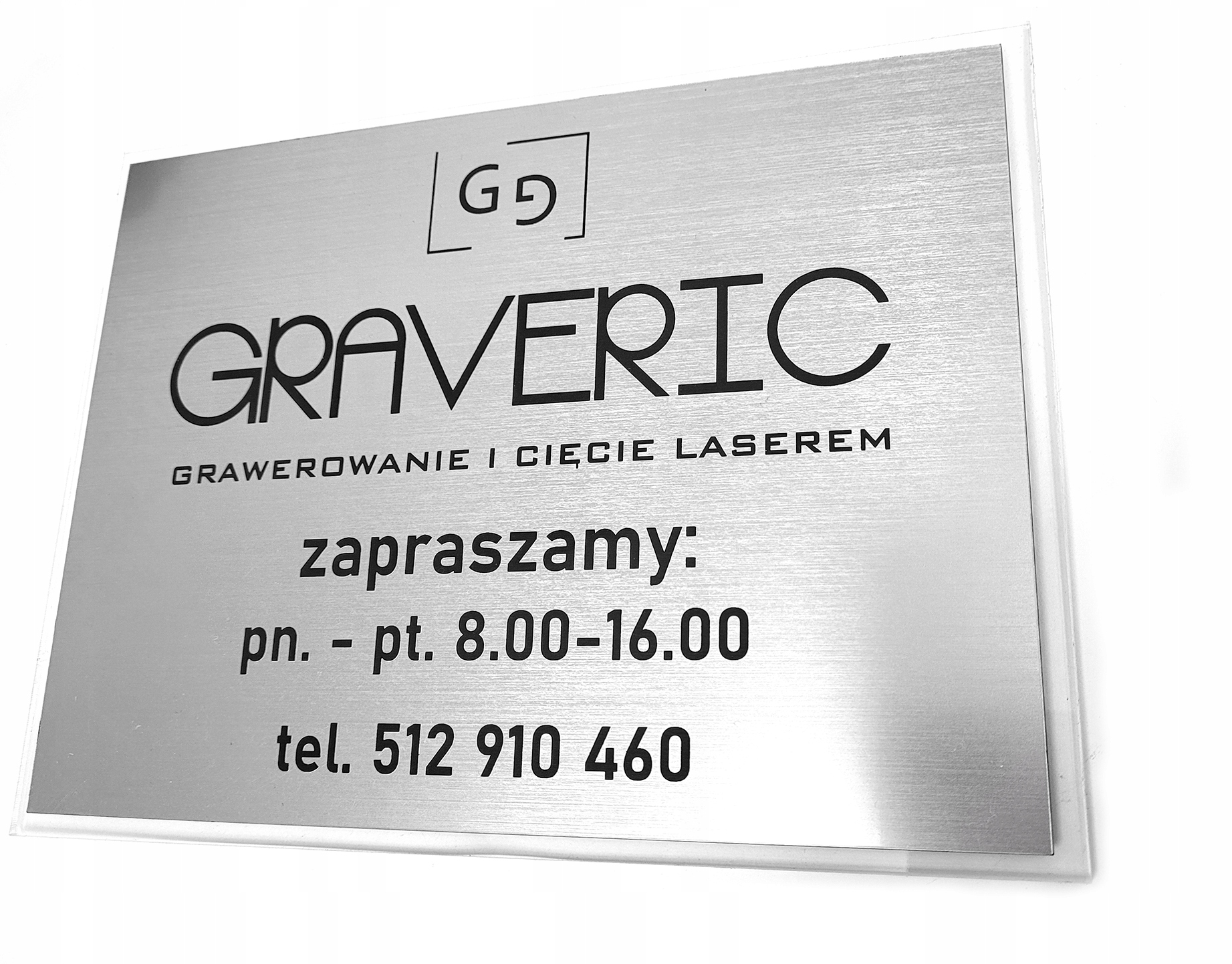 Szyld, tabliczka informacyjna, Extra grawer !