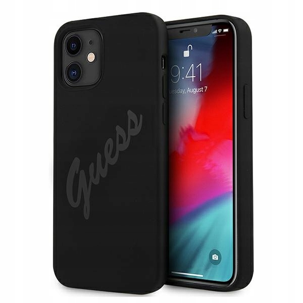Guess Pokrowiec Hardcase Do Iphone 12 Mini 5.4 Script Vintage Z Logo