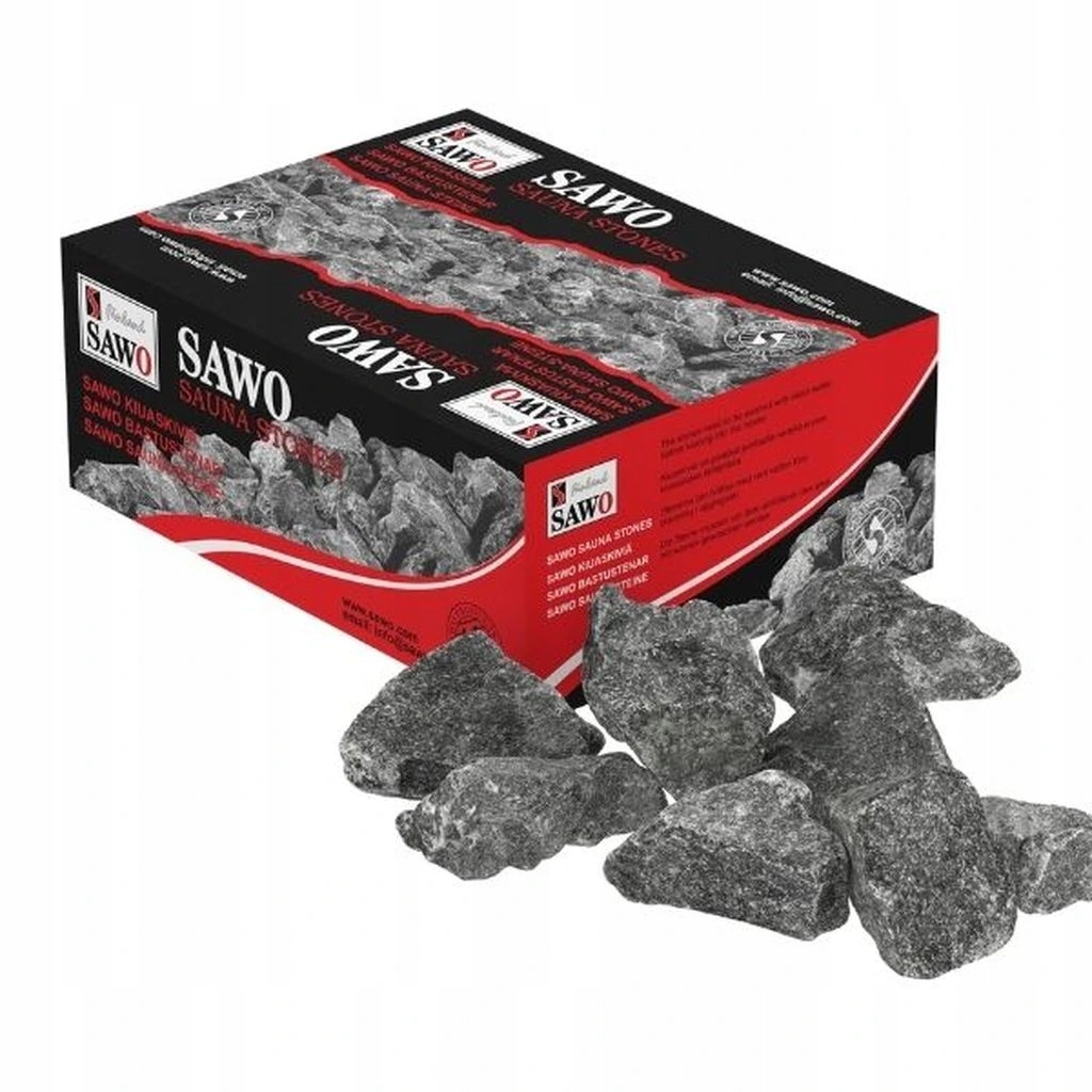 Saunové kameny Olivine Diabase 20kg průměr 5-10cm