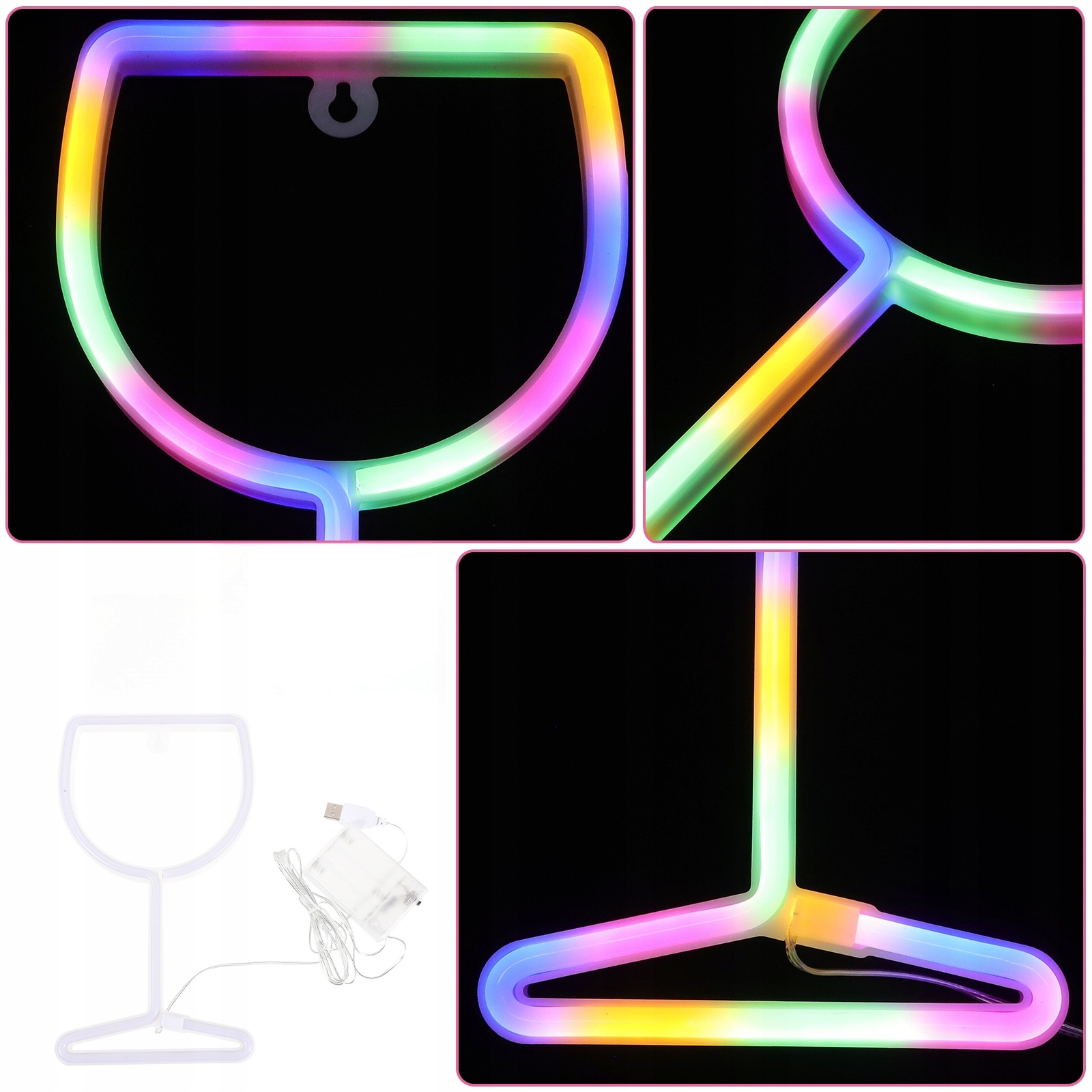 MODNE EMBLEMATY ŚWIETLNE EMBLEMATY DEKOROWE IMPREZY Szerokość produktu 16 cm