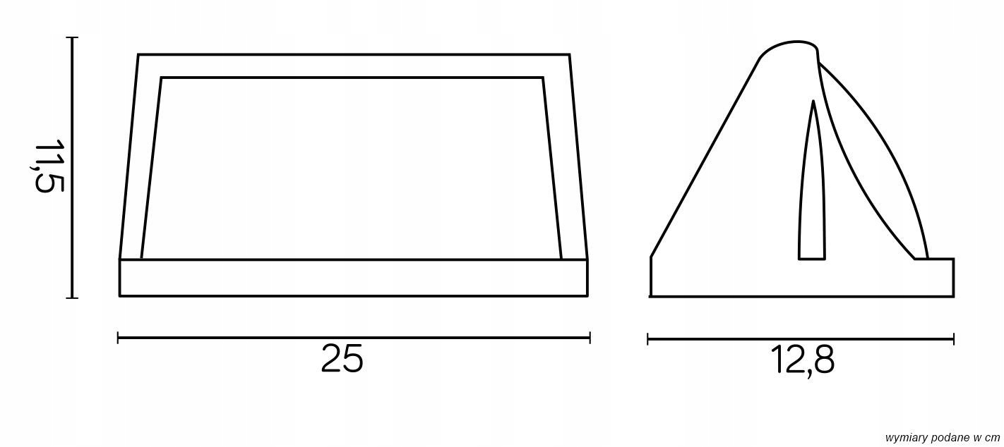 Kinkiet ogrodowy Nelly TO2008 BL Suma Kod producenta TO2008BL