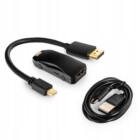 Konwerte mini Dp, Dp na Hdmi Spacetronik SPH-C02