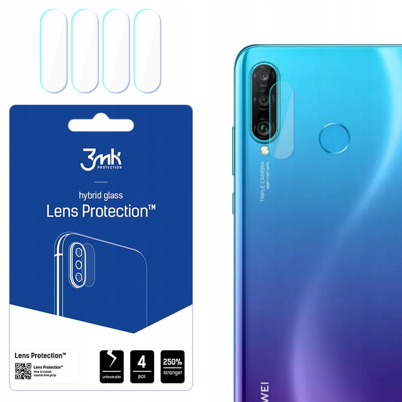 

Szkło x4 do Huawei P30 Lite - 3mk Lens Protection