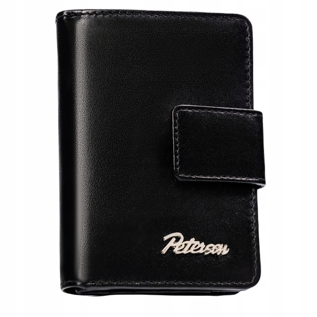 Dámská kožená peněženka Peterson Ptn SET-D-65-KCS Black