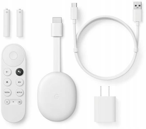 Odtwarzacz Google Chromecast 4K z Google TV Formaty obrazu DivX