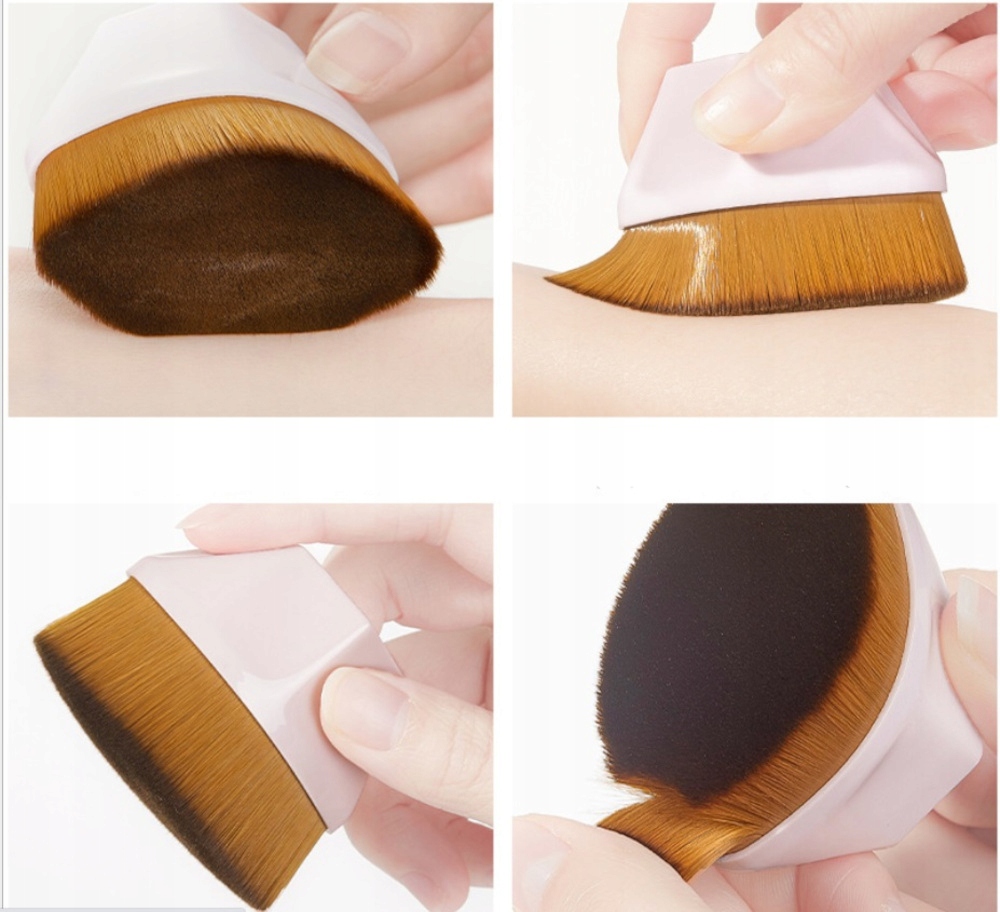 JEDNOLITY PĘDZEL DO PODKŁADU gęsty miękki Liczba pędzli pojedynczy pędzel