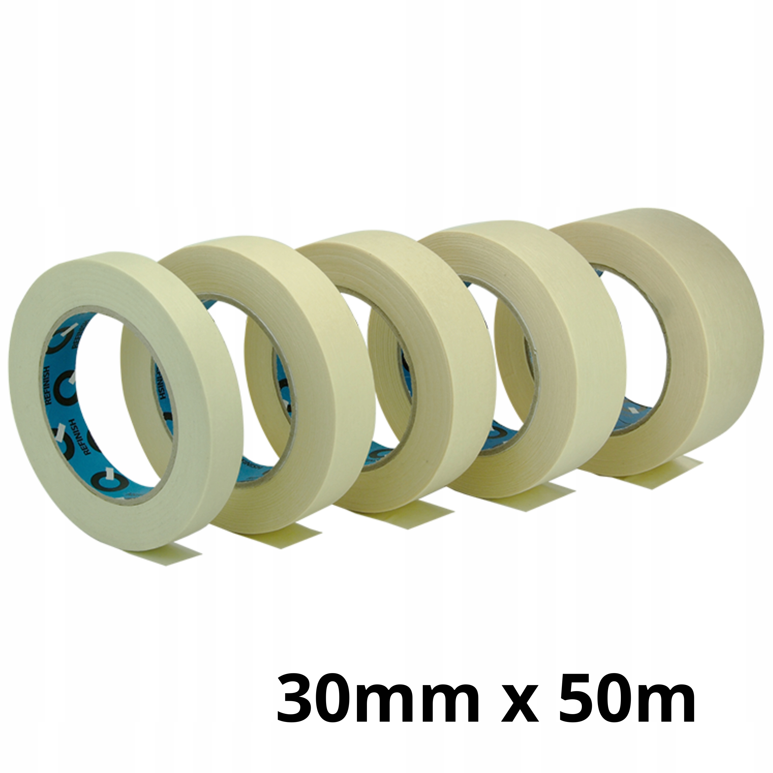 32 x Odolná maskovacia lakovacia páska 80c 30 mm x 50 m Q-Refinish