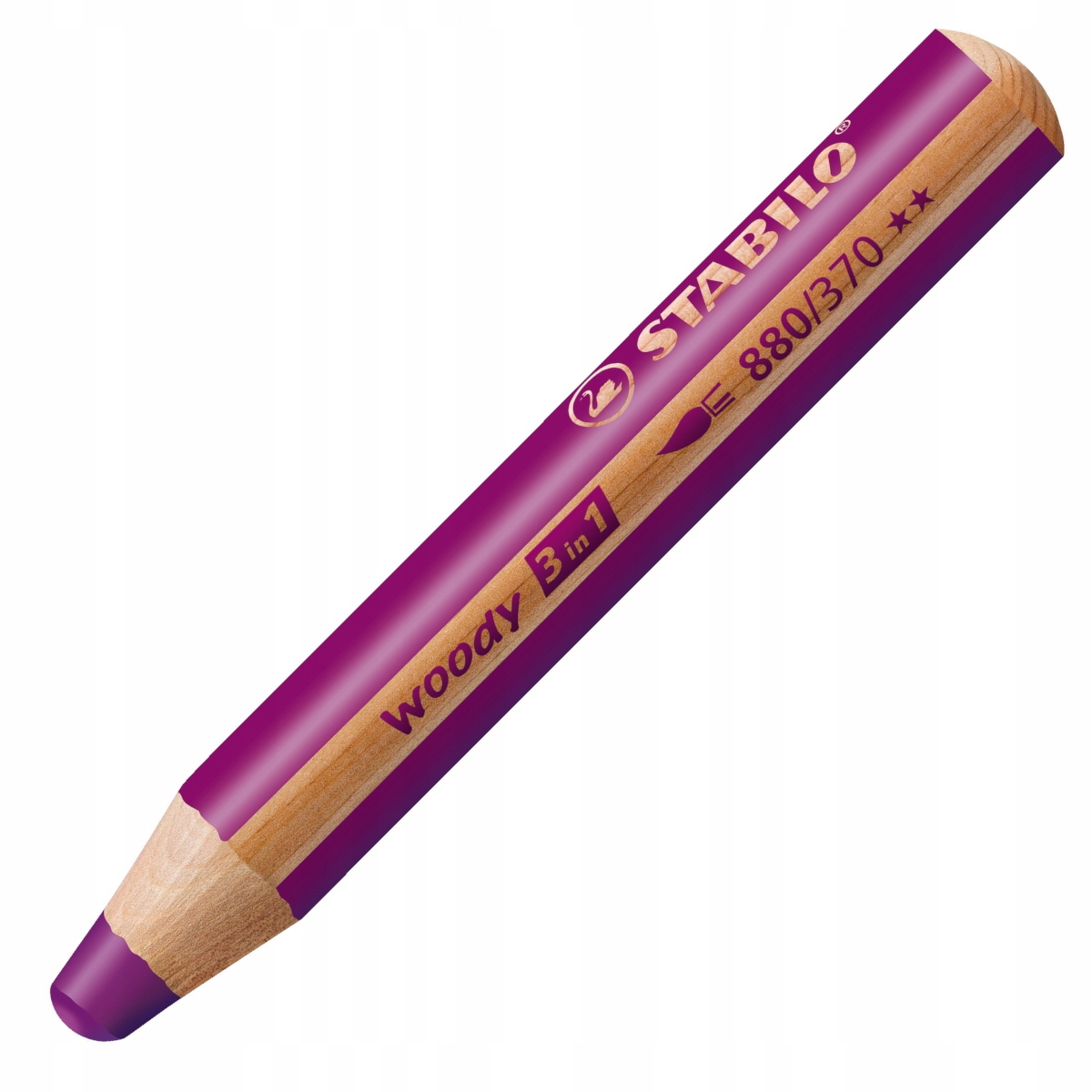 

Kredka Gruba XXL Stabilo Woody 3w1 Lila 880/370
