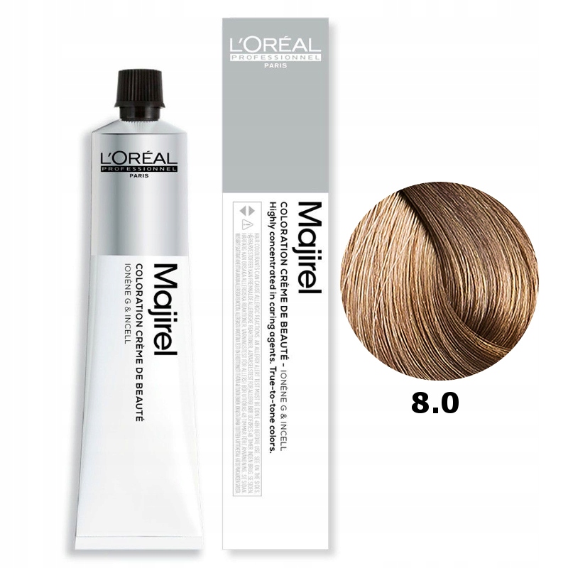 

Loreal Majirel Trwała Farba Kolor 8.0 Blond 50ML