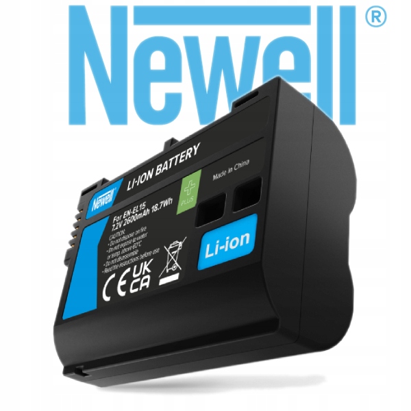 Akumulátor Plus EN-EL15 náhradní pro Nikon Newell Premium