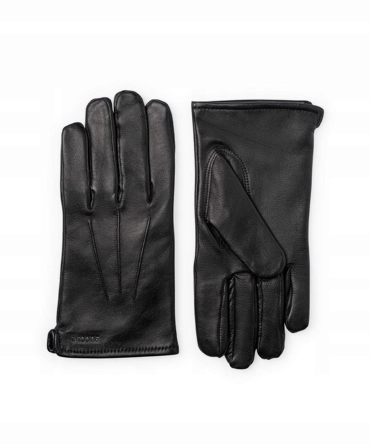 Pánské kožené rukavice jako Dárek černé, velikost XL Puccini M103(9.5) 1
