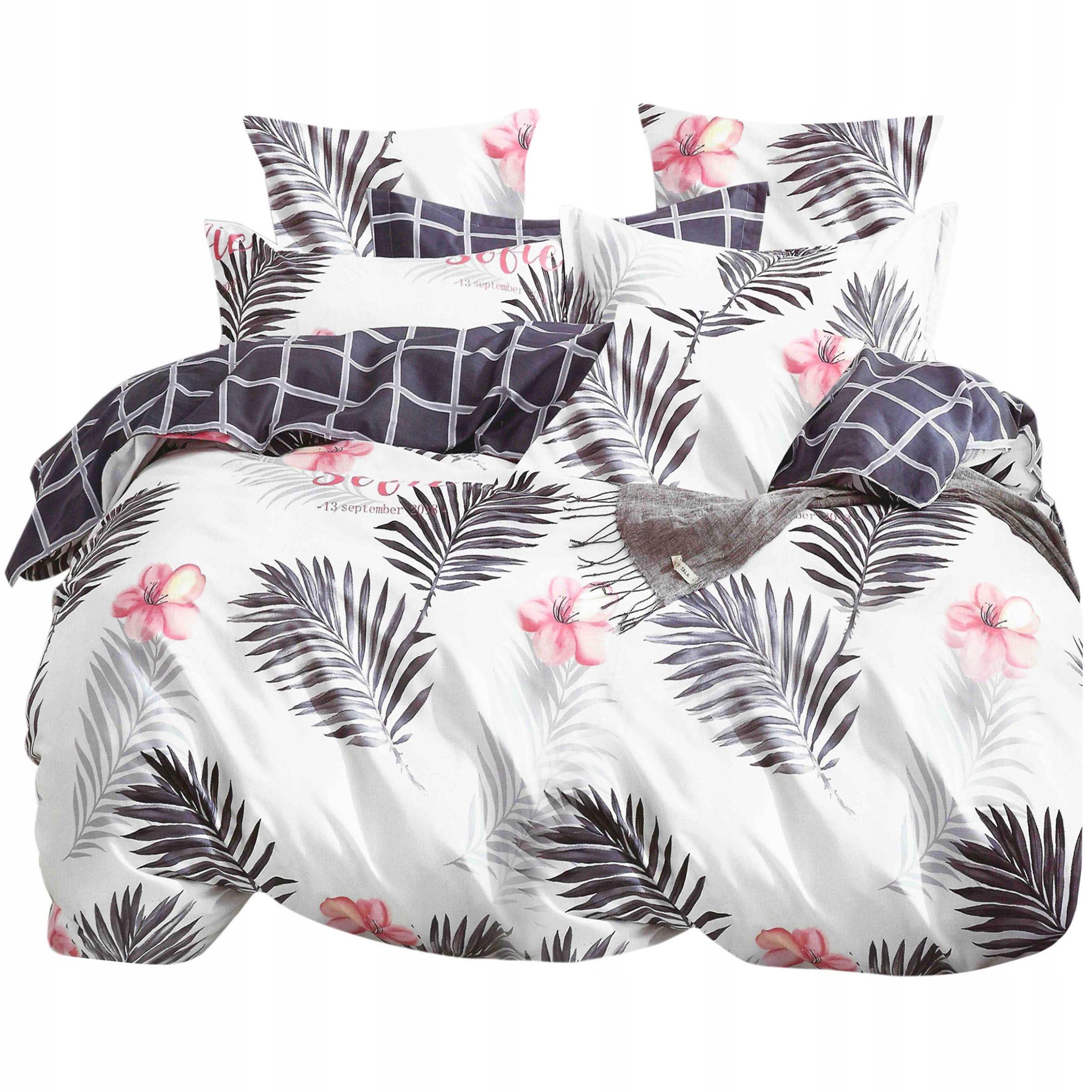 

Komplet Pościeli 160x200 2x Poszewka 70x80 Bawełna