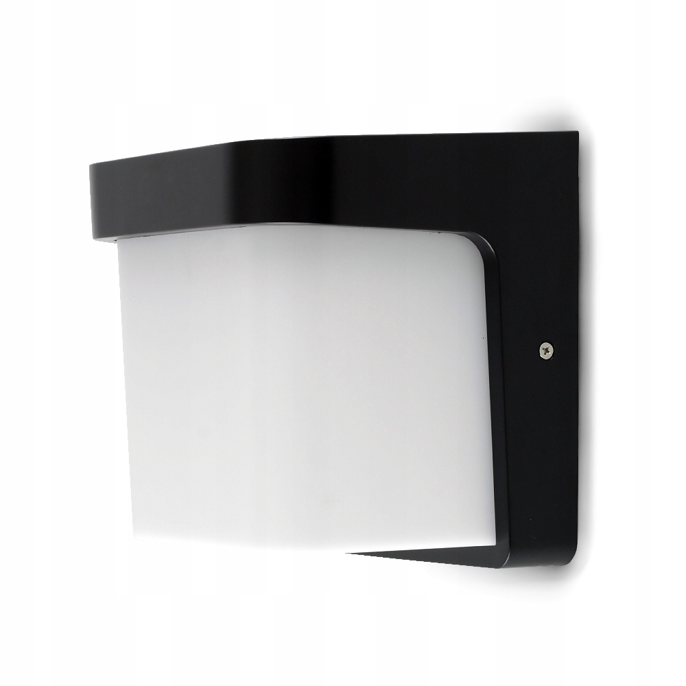 Kinkiet Zewnętrzny Lampa Ogrodowa Elewacyjna IP54 E27 Czarna Kwadrat
