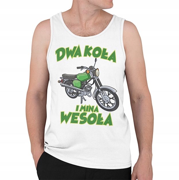 TANK TOP LEGENDY PRL SIMSON DWA KOŁA