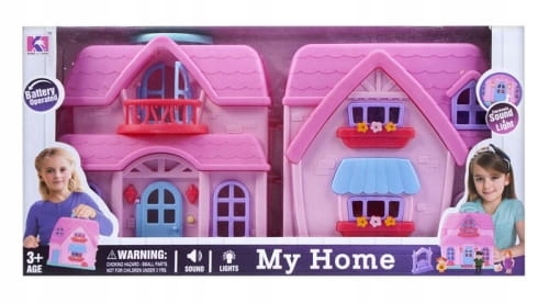 DOMEK DLA LALEK Z AKCESORIAMI MEGA CREATIVE 442905