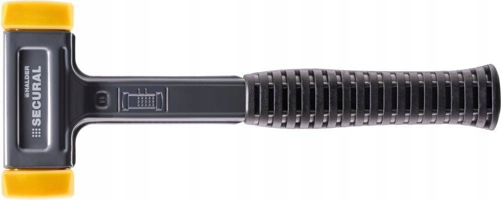 Mlotek s měkkým paličkou Secural, bezodrazový 30x40 mm Halder