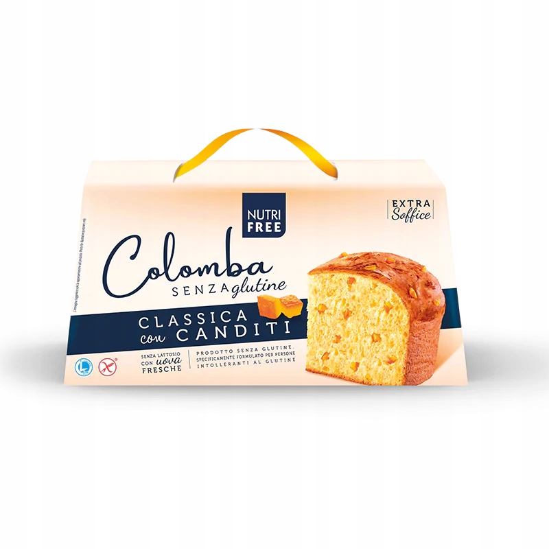 Levně Velikonoční bezlepková bába Colomba Classica oranžová NutriFree 550 g