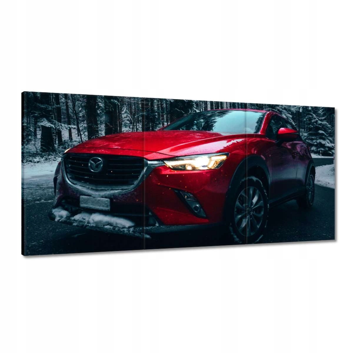 Obrazy 180x90 Červená Mazda Auto