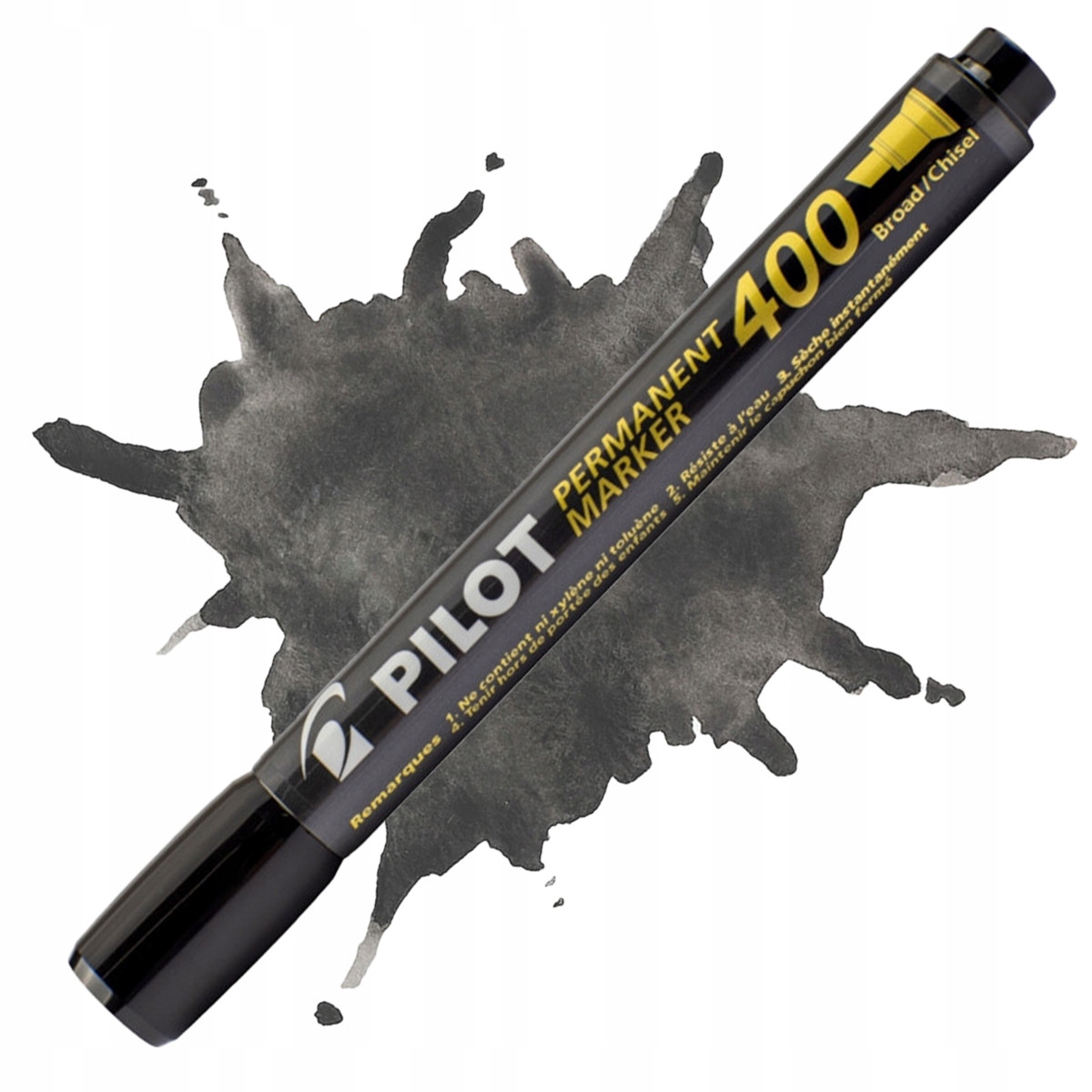 MARKER CZARNY ŚCIĘTY PERMANENTNY MAZAK NIEZMYWALNY Kod producenta SCA-400-B