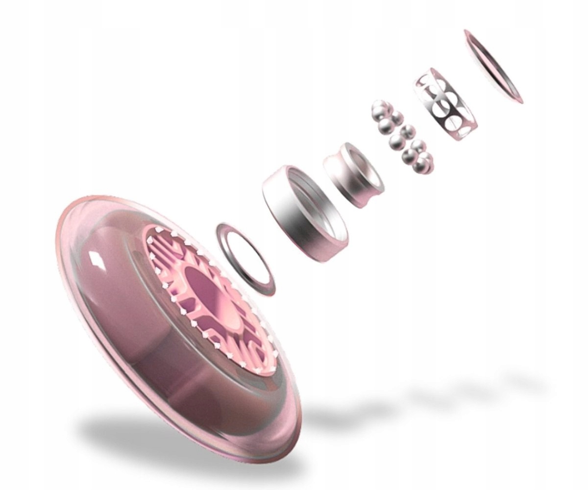 „Gravity Ride-On“ vaikams, šviečiantys LED ratukai, „Gravity Pink Milly Mally“. Gamintojo kodas 5907090701136