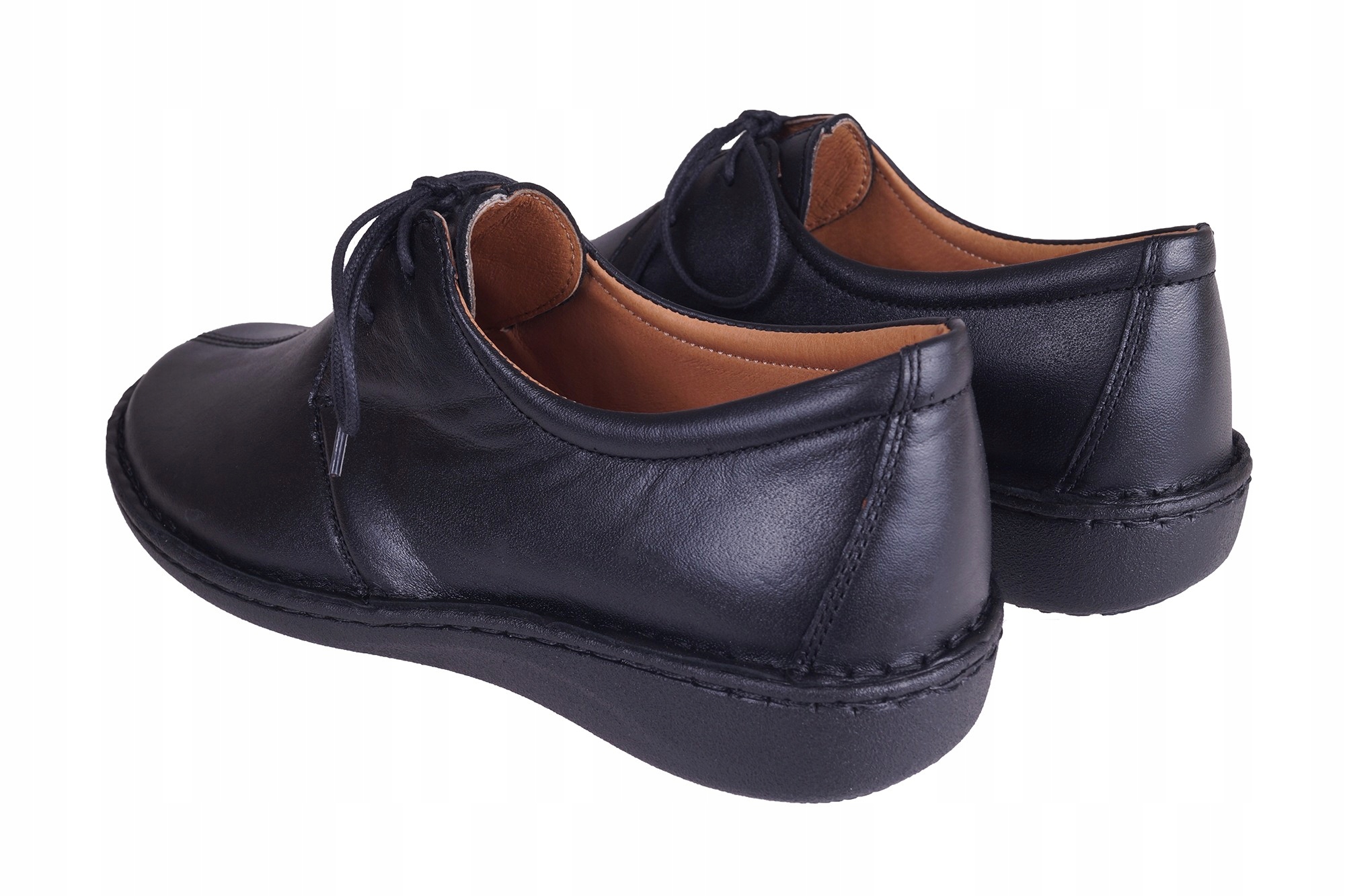 PÓŁBUTY SKÓRZANE WIELBUT 160 CZARNE 38 Marka inna