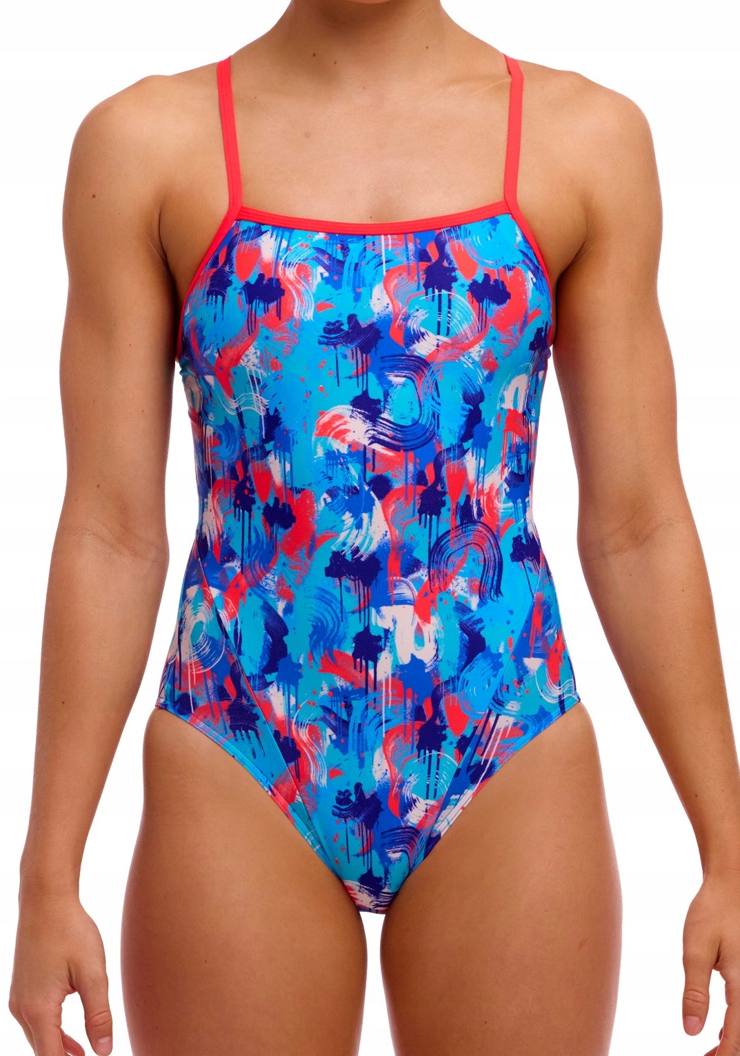 Plavecký oblek Funkita Messy Messy Single Strap 14 (UK36) L