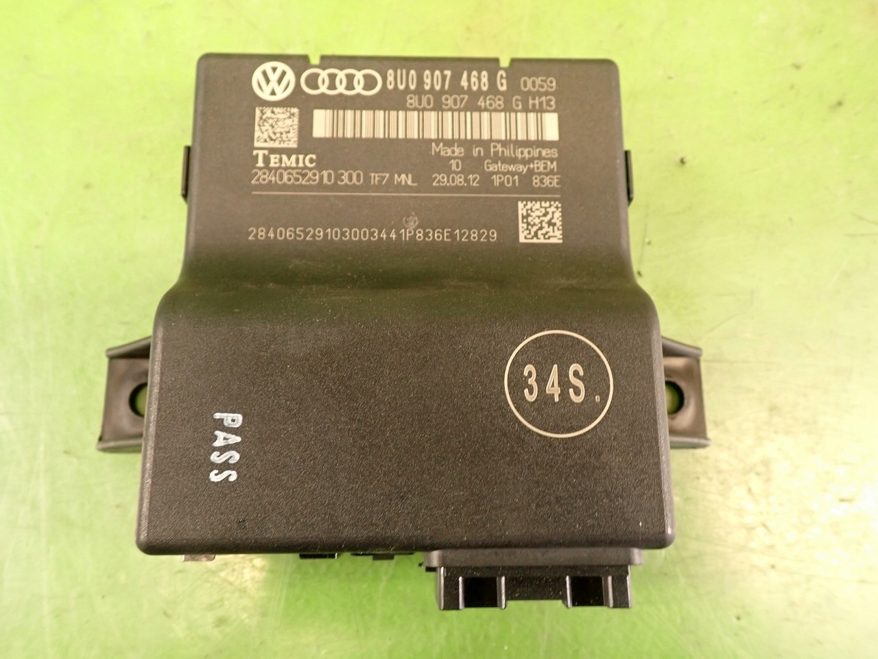 Модуль шлюза AUDI A1 и 8X 8U0907468G 12r