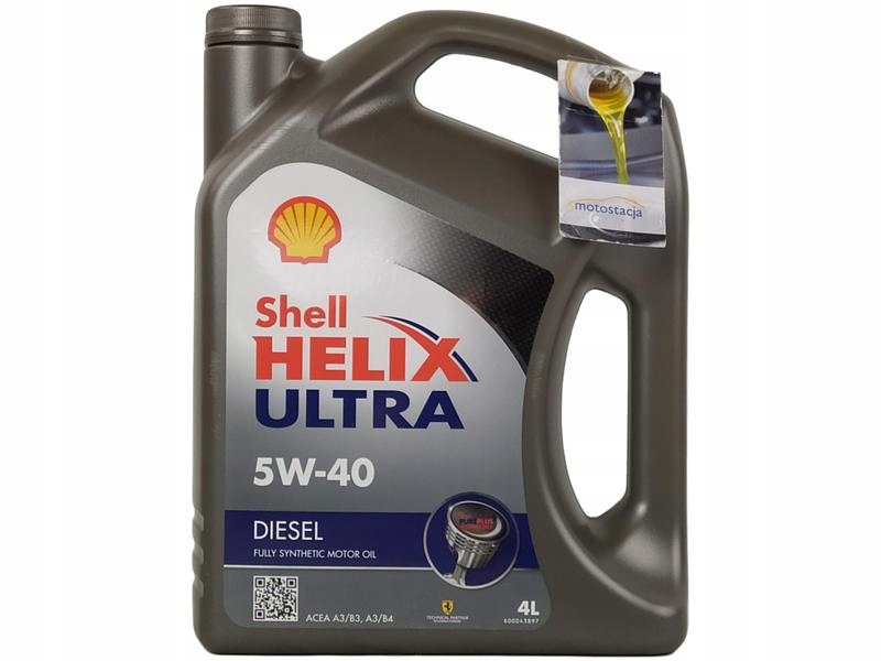 

Olej Shell Helix Ultra Diesel 5W40 5W-40 4L