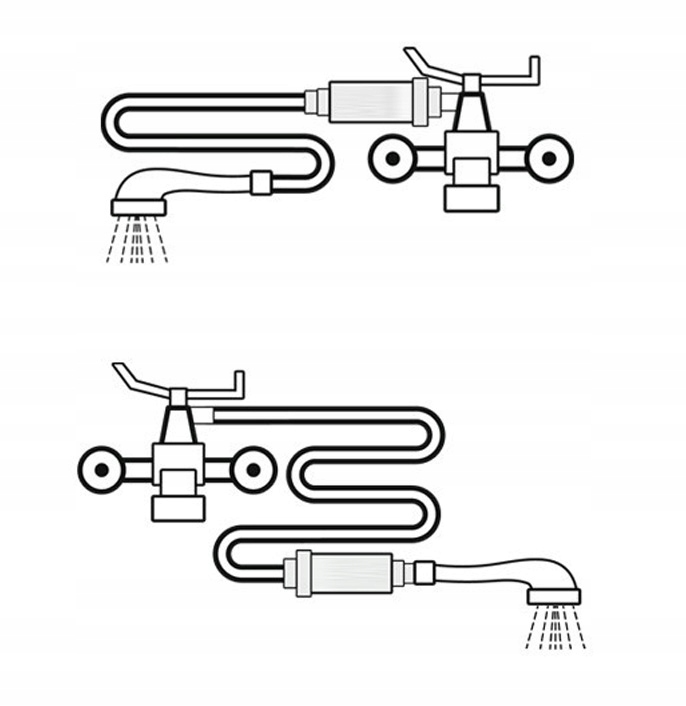 FILTR do WODY pod PRYSZNIC do SŁUCHAWKI PRYSZNICA Marka inna