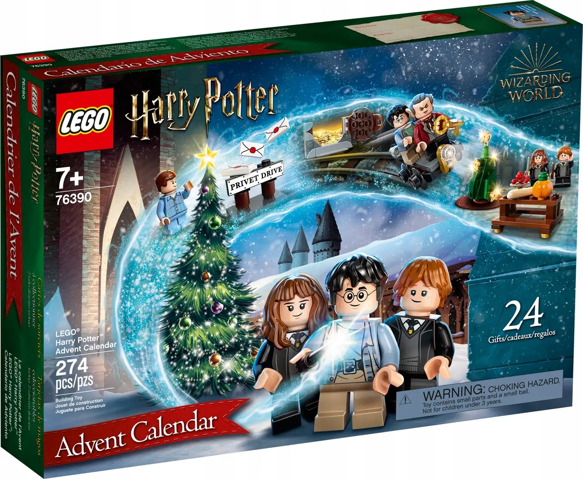Lego Harry Potter Kalendarz Adwentowy 2024 Rok Zabawki Klocki
