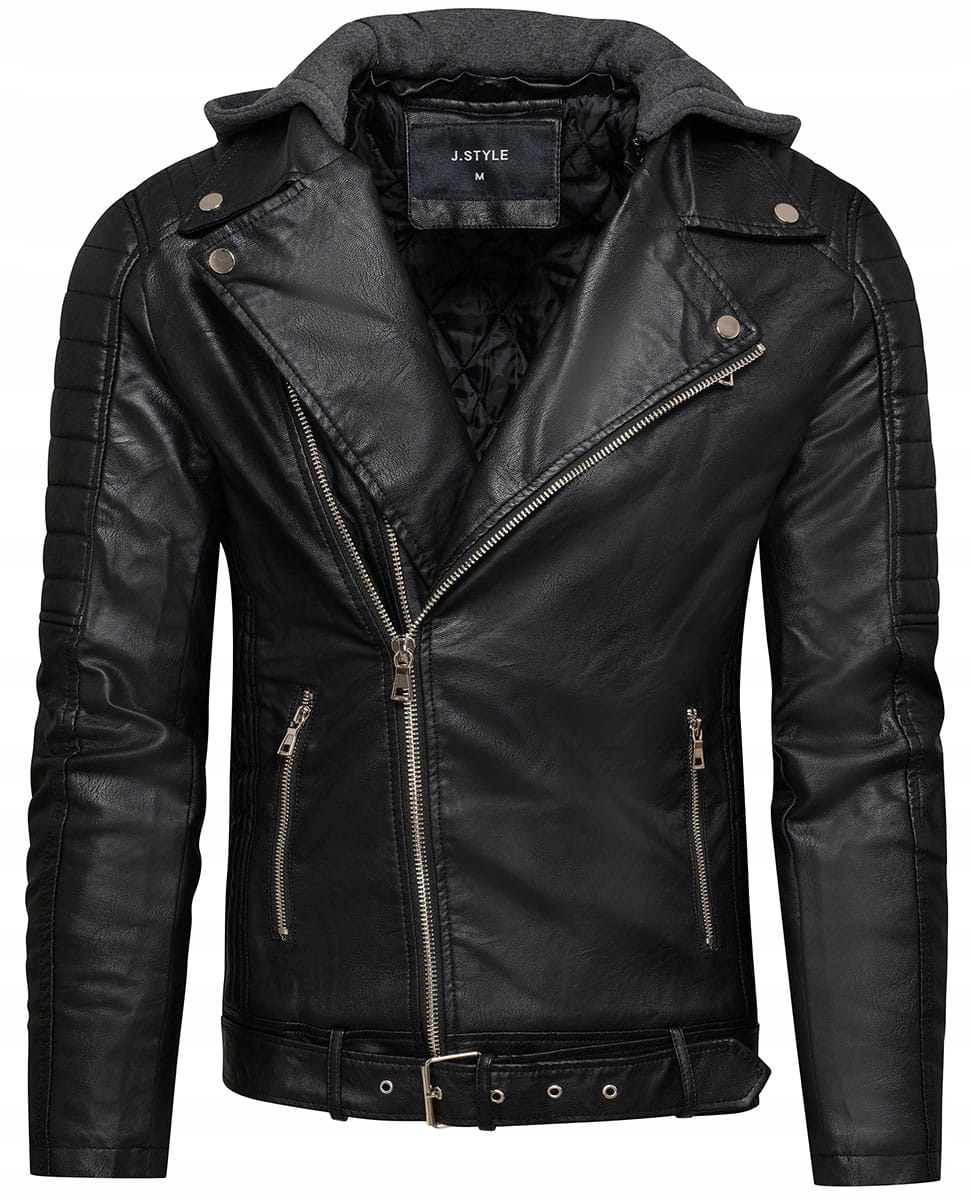 

M Męska Kurtka Skóra Ramoneska