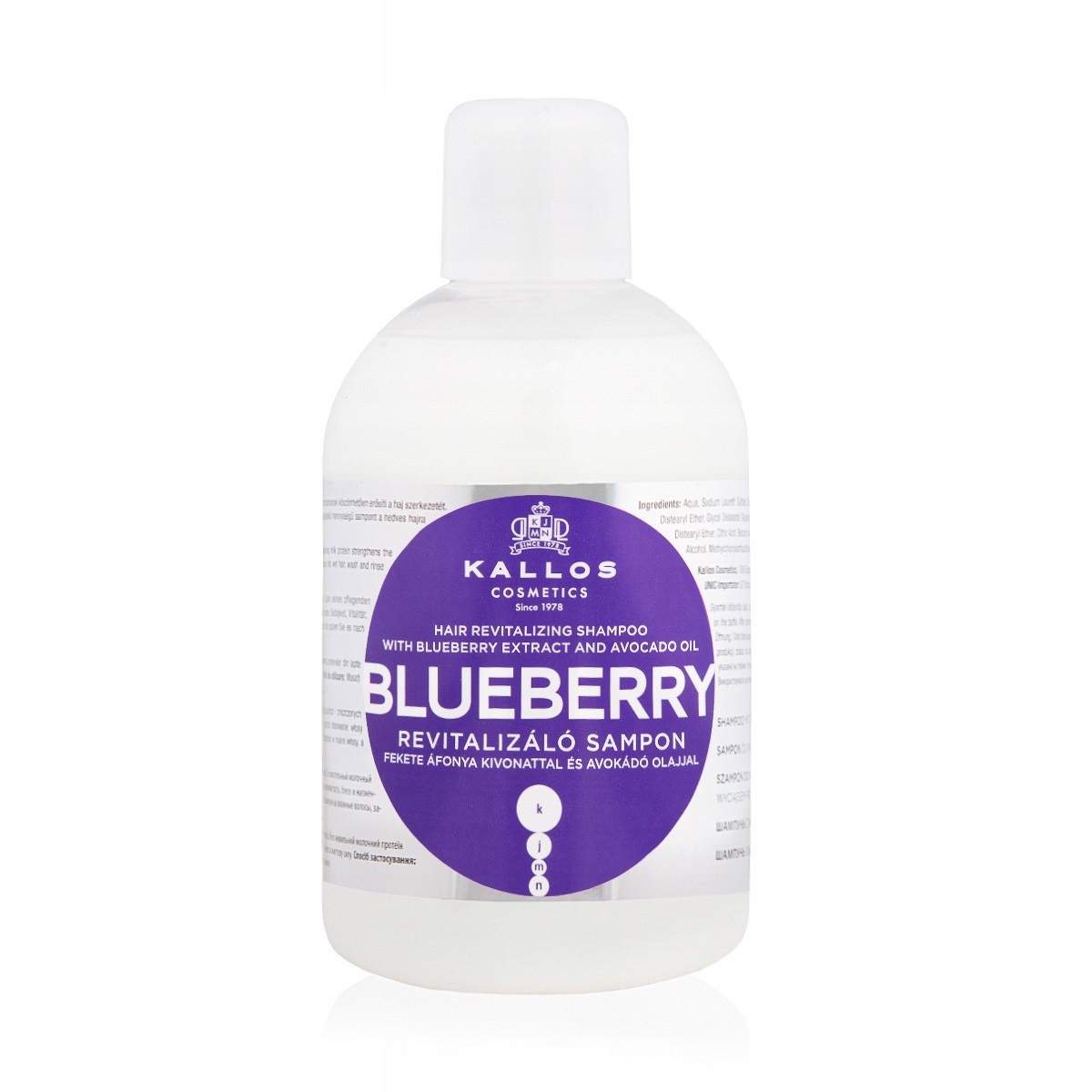 

Kallos Kjmn Blueberry Szampon Do Włosów 1000 ml