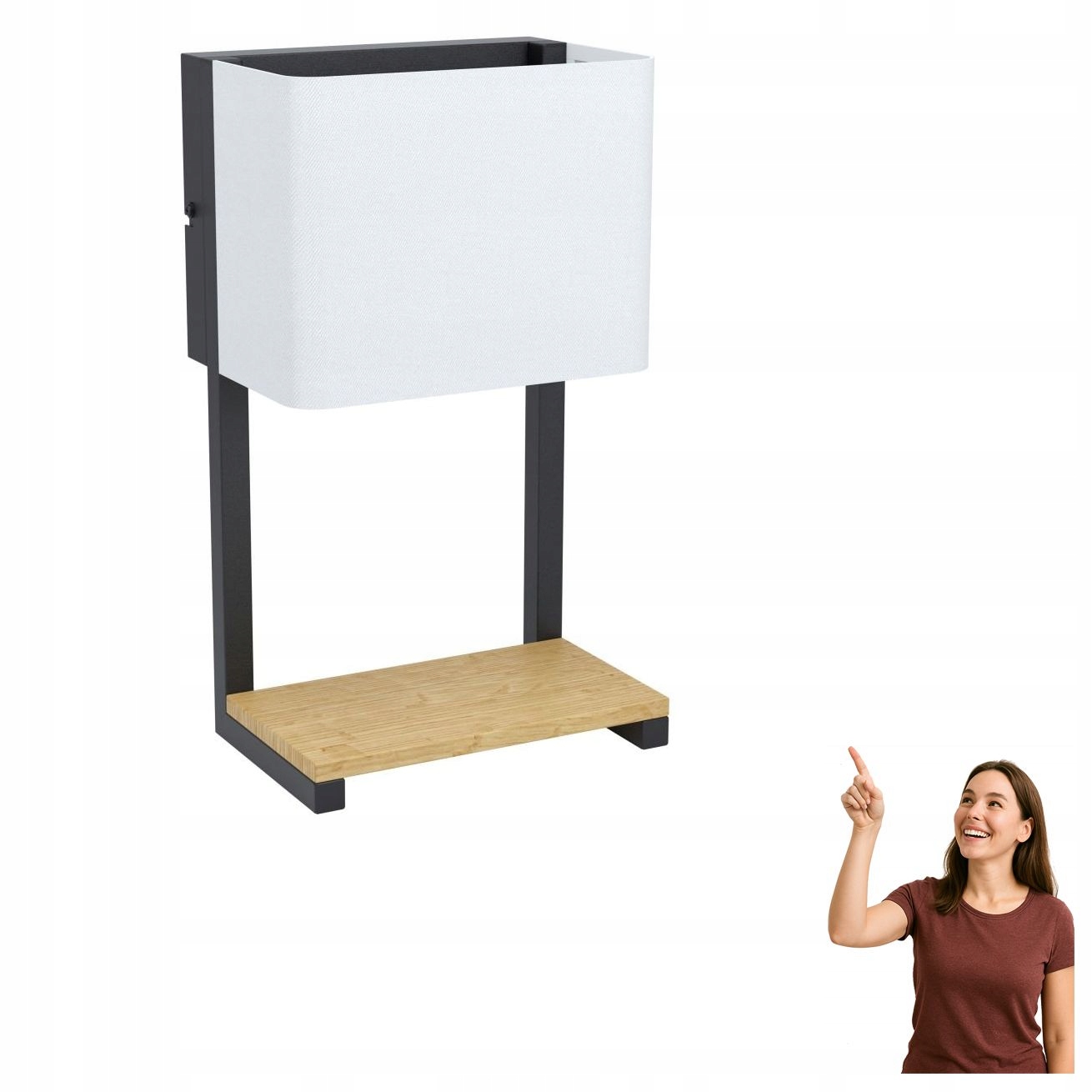 Led nástenná lampa 5,4 W s poličkou Galdakao 99126 Eglo