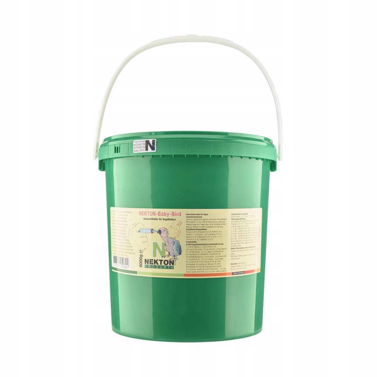 NEKTON-Baby Bird – Krmivo pro ruční krmení kuřat 6 kg