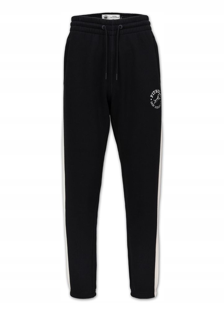 Pánské teplákové kalhoty Pitbull San Diego Ca s lampasy, silnější tkanina