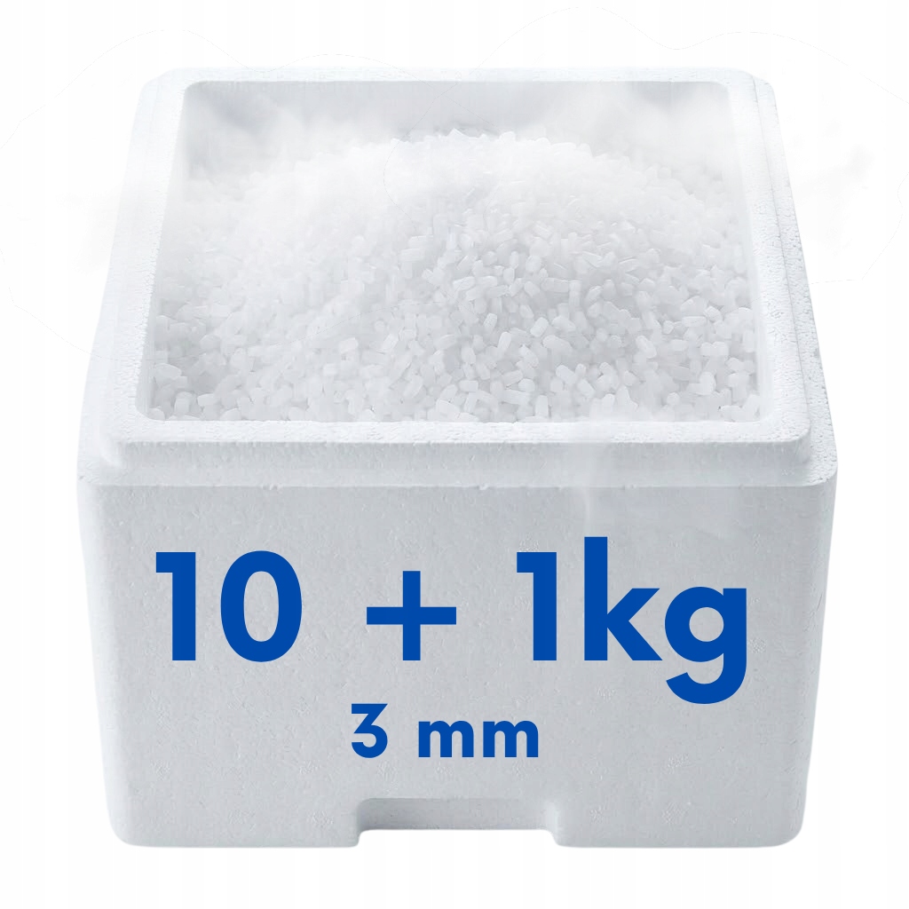 Suchy Lód Do Dymiących Drinków 3 MM 10kg 1kg na sublimację Plus Thermobox