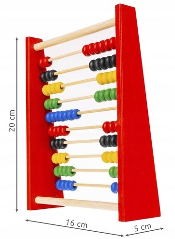 LICZYDŁO SZKOLNE DREWNIANE 10 RZĘDOWE EAN (GTIN) 5907776079115