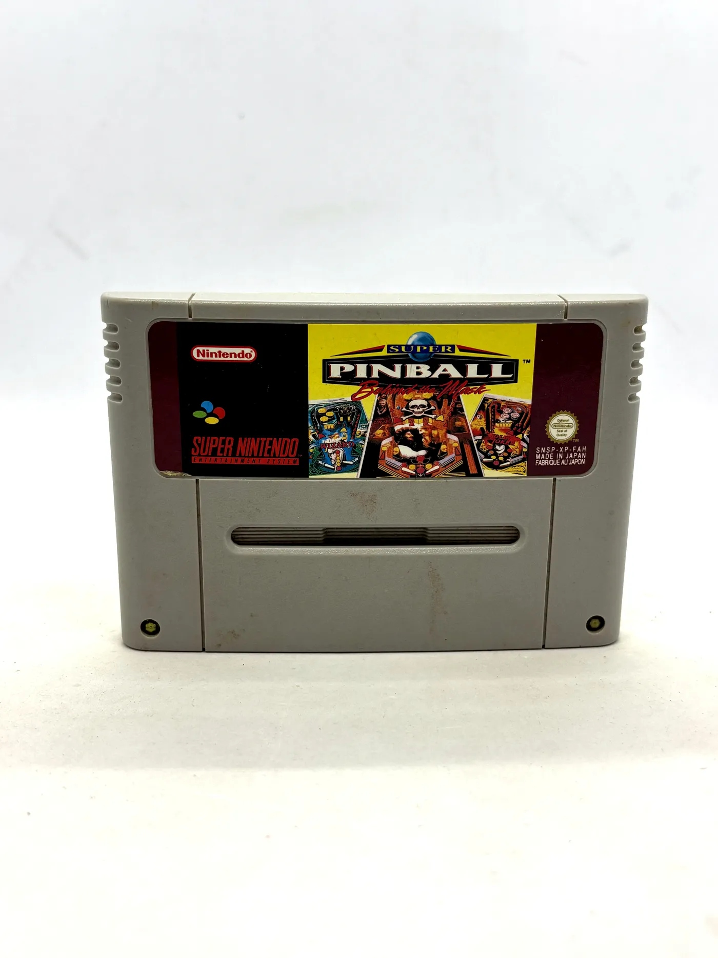 Super Pinball Behind the Mask SNES (sama gra) (FR)