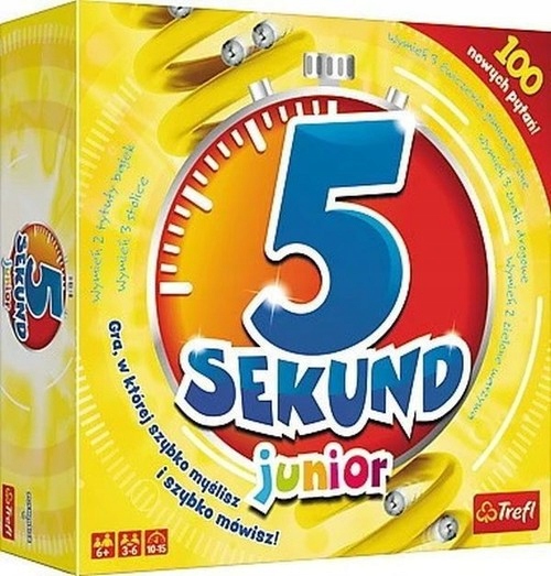 

5 Sekund Junior Gra Planszowa Rodzinna Trefl