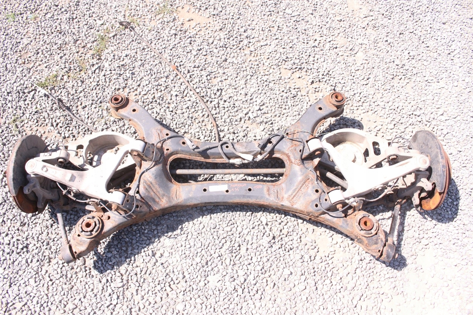 BELKA ZAWIESZENIA KOŁYSKA SANKI TYŁ KOMPLET NISSAN MAXIMA A35