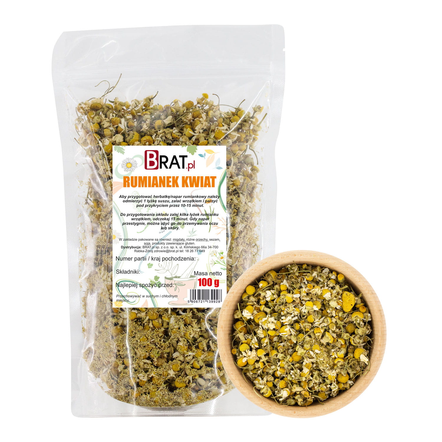 Levně Brat Heřmánek květ 100 g