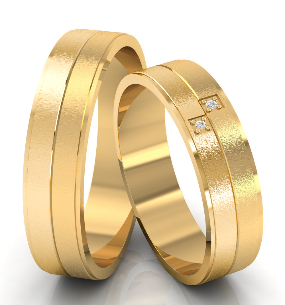 MATOWANE OBRĄCZKI ZE ZŁOTA 333 GRAWER GRATIS Marka Inna marka