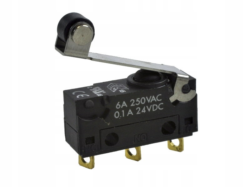 

Mikroprzełącznik 3A 250V 20,4x6,4x9,4mm IP67